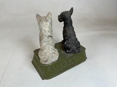 Lot 98 - An original spelter advertising Black & White...