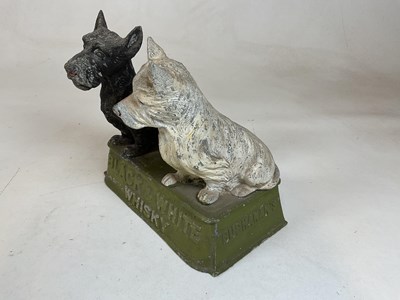 Lot 98 - An original spelter advertising Black & White...