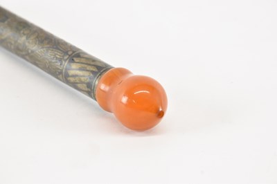 Lot 1004 - A 19th century Turkish Ottoman white metal...