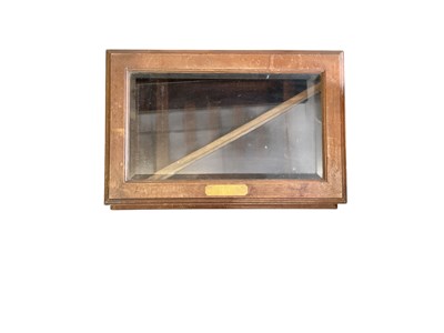 Lot 31 - A 19th century brass bound barrel shaped stick...