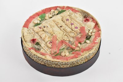 Lot 1618 - A rare mid-19th century needlework...