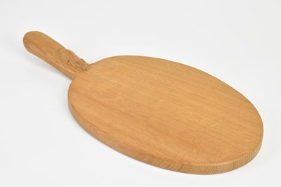 Lot 333 - WORKSHOP OF ROBERT 'MOUSEMAN' THOMPSON; an oak...