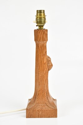 Lot 329 - WORKSHOP OF ROBERT 'MOUSEMAN' THOMPSON; an oak...