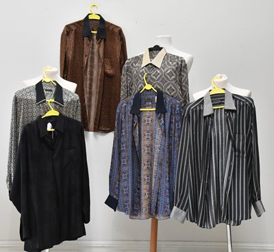 Lot 717 - STEFANO RICCI, HARRODS; six 100% silk...