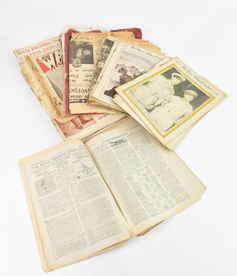 Lot 1209 - A large collection of military ephemera and...