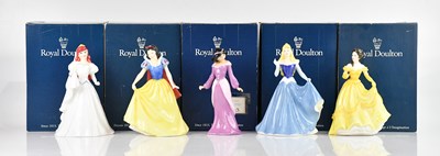 Lot 1644 - ROYAL DOULTON; five figures from the Disney...