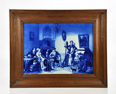 Lot 2544 - DELFT; an early 20th century Royal Delft blue...