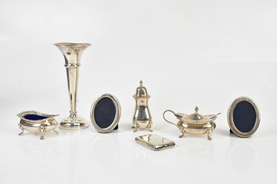 Lot 2327 - BARKER ELLIS SILVER CO; an Elizabeth II three...