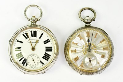 Lot 1557 - JOHN FLECKNER; a Victorian hallmarked silver...