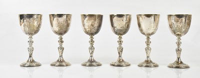 Lot 2039 - GARRARD & CO LTD; a set of six Elizabeth II...