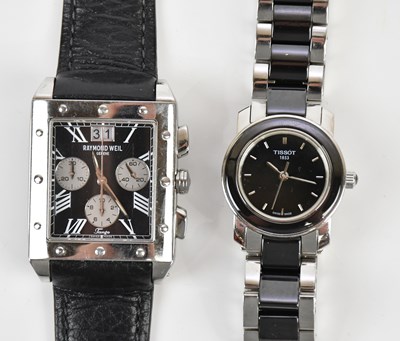 Lot 617 - RAYMOND WEIL; a gentleman's stainless steel...