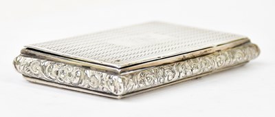 Lot 1134 - TS; a William IV hallmarked silver snuffbox,...