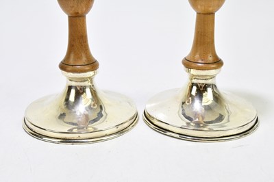 Lot 480 - ALBERT EDWARD JONES; a pair of Arts & Crafts...