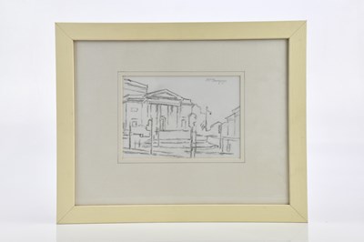 Lot 2299 - ALAN THOMPSON (born 1950); pencil sketch,...