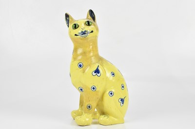 Lot 527 - EMILE GALLE (FRENCH, 1846-1904); a faience...