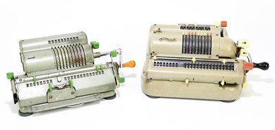 Lot 2602 - WALTHER; an RKZ mechanical calculator, width...