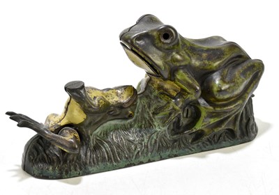 Lot 95 - JAMES H BOWEN; an American cast metal bull...