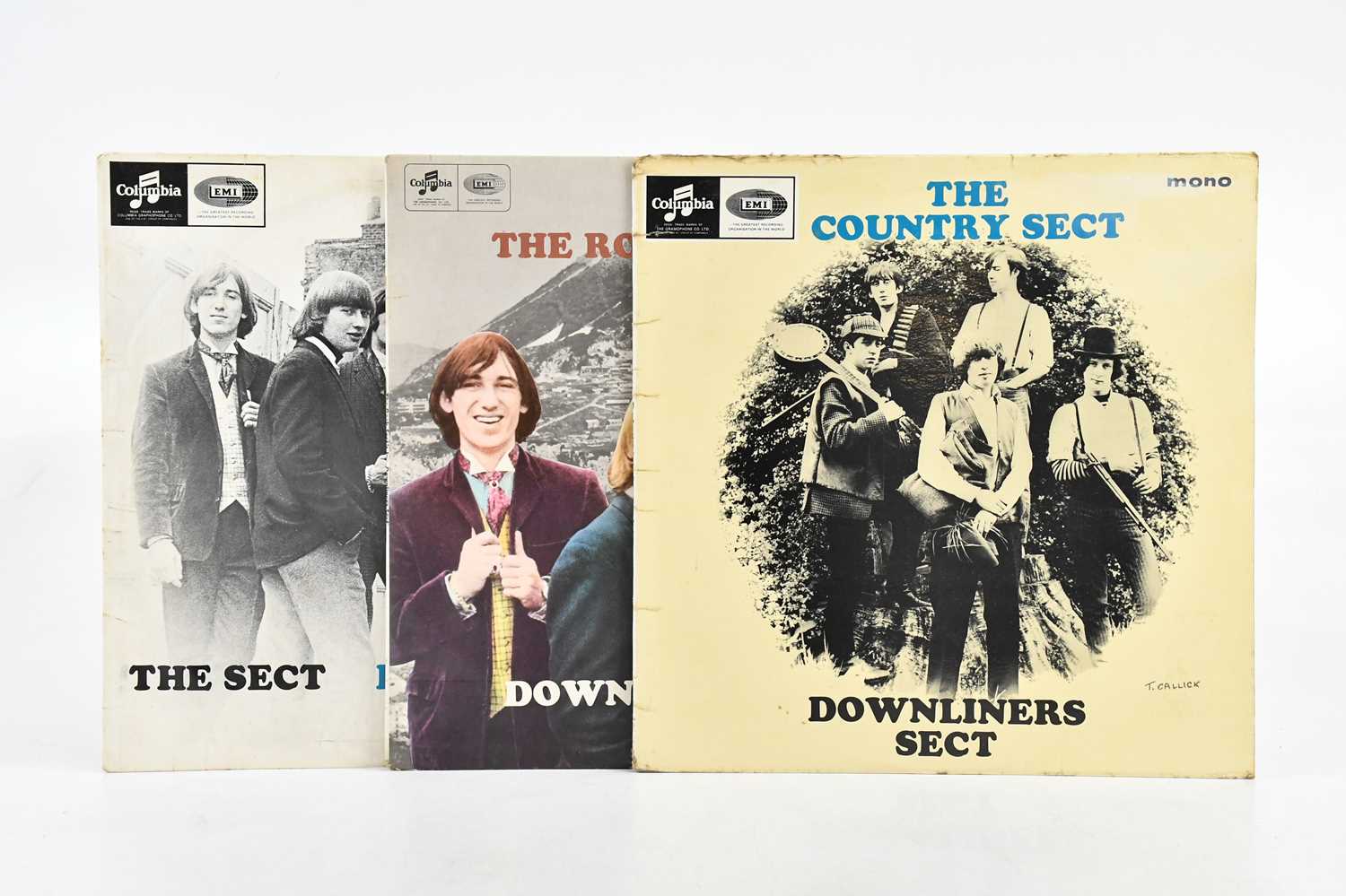 Lot 1185 - DOWNLINERS SECT; three albums comprising The...