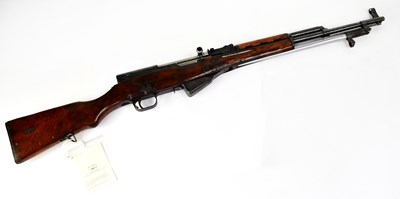 Lot 407 - A deactivated Chinese SKS type 56 7.62mm...