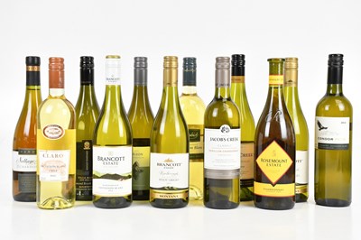 Lot 378 - WHITE WINE; twelve bottles of mixed white wine...