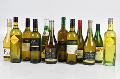 Lot 366 - WHITE WINE; twelve mixed bottles of white wine...