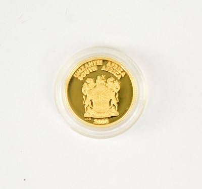 Lot 959 - SOUTH AFRICA MINT; a 1/10oz 24ct gold Xhosa...