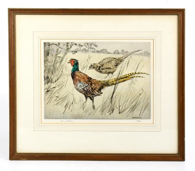 Lot 340 - HENRY WILKINSON; a dry point etching,...