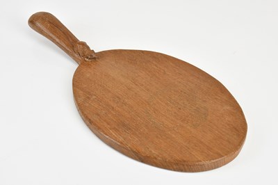 Lot 332 - WORKSHOP OF ROBERT 'MOUSEMAN' THOMPSON; an oak...