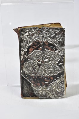 Lot 2398 - An Edwardian hallmarked silver mounted Book of...