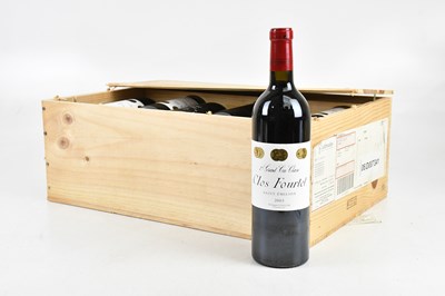 Lot 340 - RED WINE; twelve bottles Chateau Clos Fourtet...