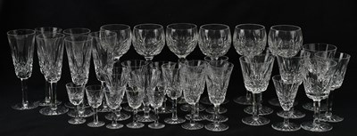 Lot 2362 - WATERFORD; a collection of 'Lismore' cut glass...