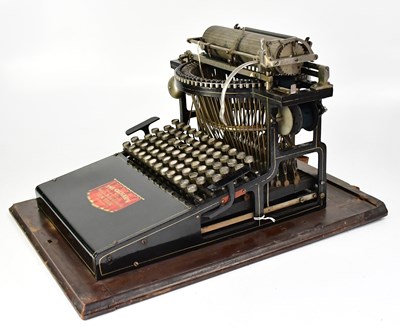 Lot 599 - THE CALIGRAPH; a c.1890s No. 2 typewriter with...