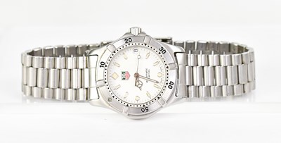 Lot 1594 - TAG HEUER; a Professional automatic 200m...