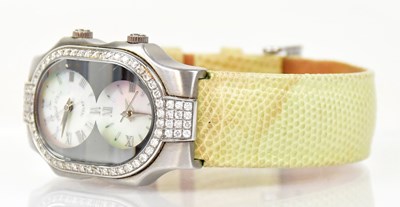 Lot 948 - PHILIP STEIN; a 'Teslar' ladies' wristwatch,...