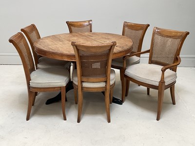 Lot 1187 - • A circular breakfast table on tripod...