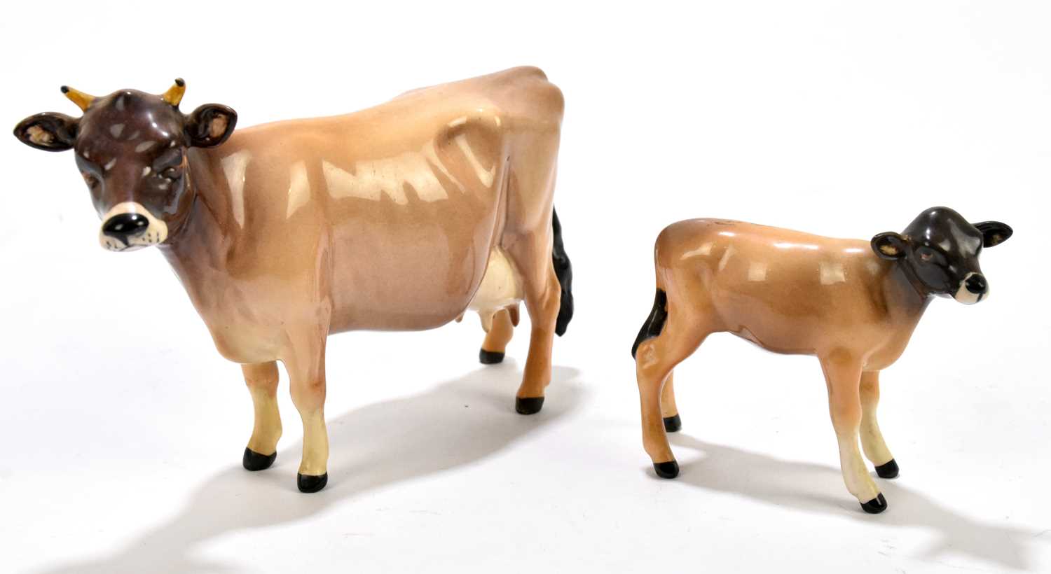 Lot 483 - BESWICK; a Jersey cow Champion Newton Tinkle,...