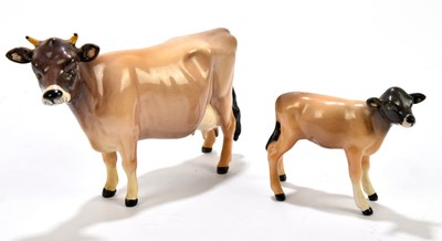 Lot 483 - BESWICK; a Jersey cow Champion Newton Tinkle,...