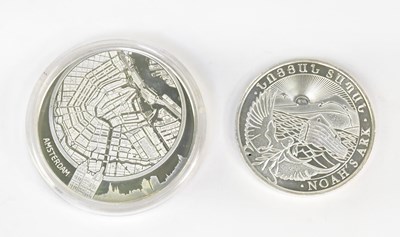 Lot 1192 - An Amsterdam 'Zilveren City Maps' silver...