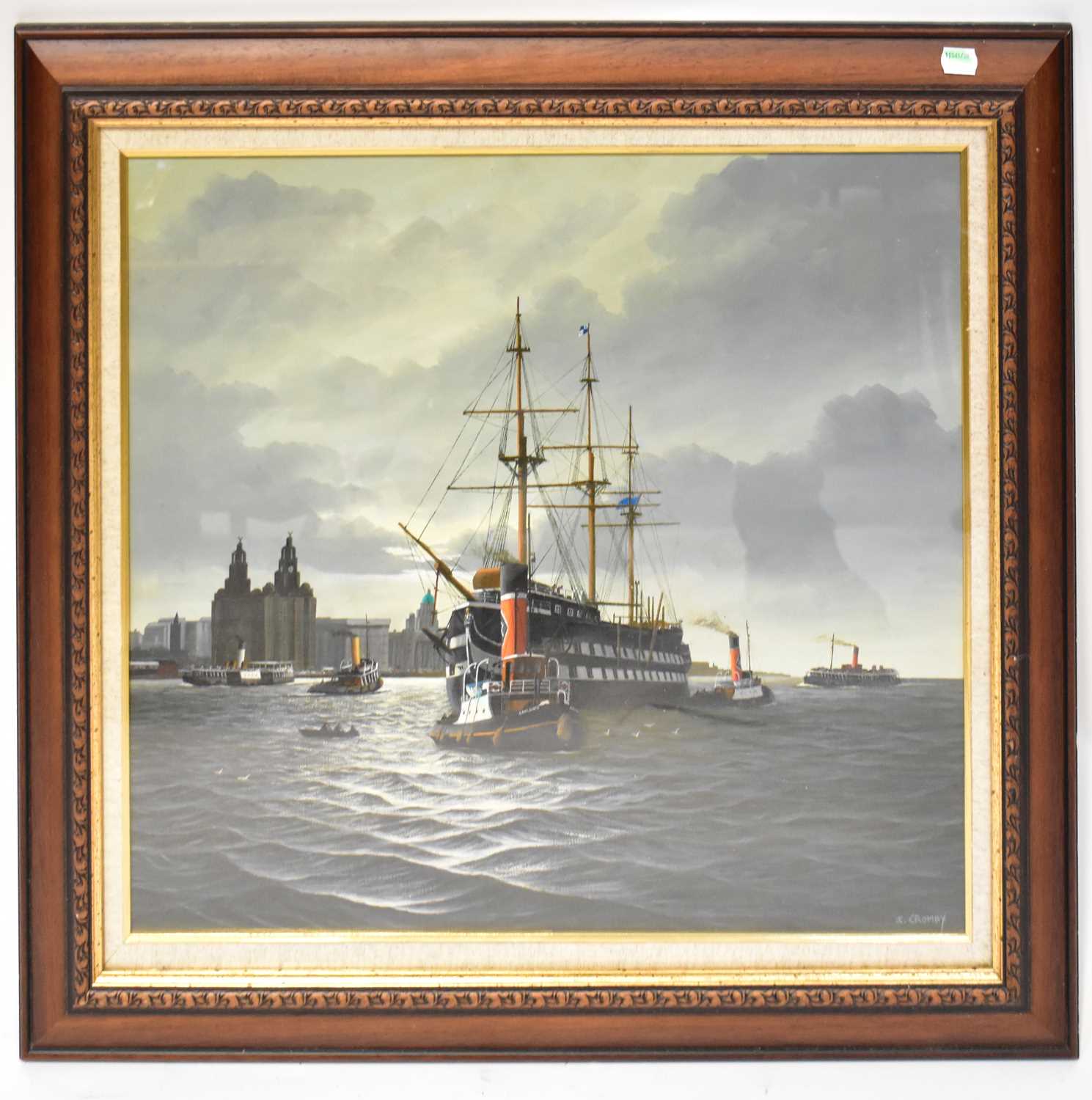 Lot 305 - JOHN CROMBY (20th/21st century); oil on board,...