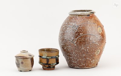 Lot 529 - PHIL ROGERS (1951-2020); an ovoid salt glazed...