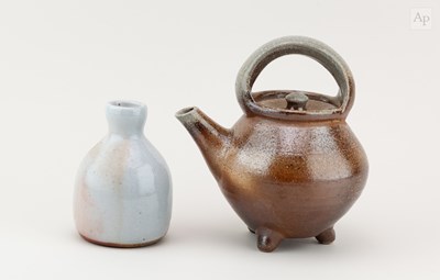 Lot 665 - SVEND BAYER (born 1946); a wood fired...
