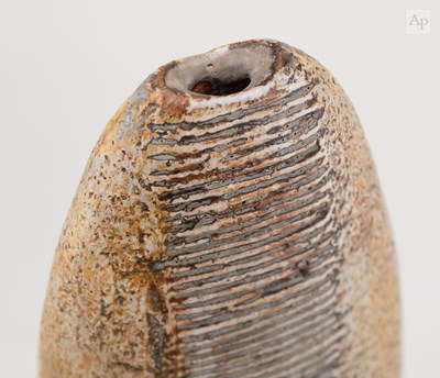 Lot 13 - ALAN WALLWORK (1931- 2019); a tall stoneware...