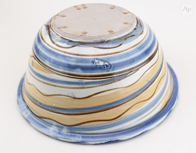 Lot 21 - ANDREW MCGARVA (born 1956); a deep stoneware...