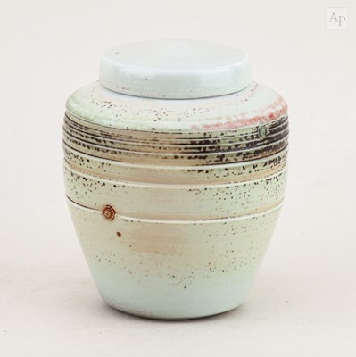 Lot 270 - JACK DOHERTY (born 1948); a porcelain jar and...