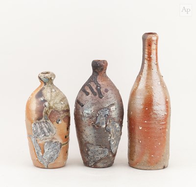 Lot 471 - NIC COLLINS (born 1958); a trio of wood fired...