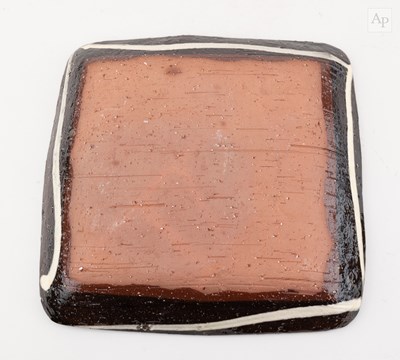 Lot 145 - CLIVE BOWEN (born 1943); a slipware jar and...