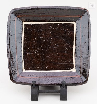 Lot 145 - CLIVE BOWEN (born 1943); a slipware jar and...
