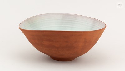Lot 387 - LUCIE RIE (1902-1995); an earthenware salad...