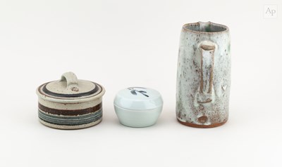 Lot 20 - ANDREW MARSHALL (born 1952); a stoneware jug...