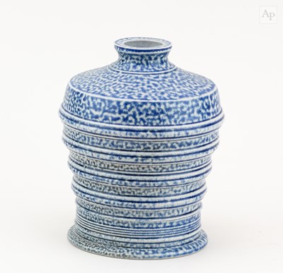 Lot 499 - PETER BLACK; a salt glazed Meiping style...